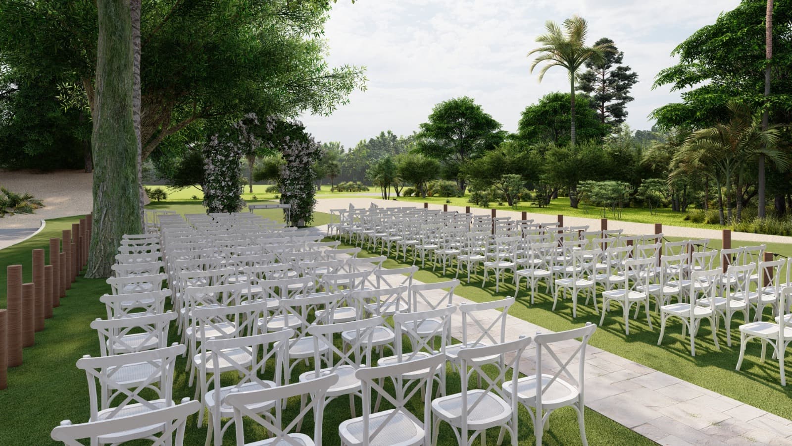 Acomodacoes e chales - fachada principal