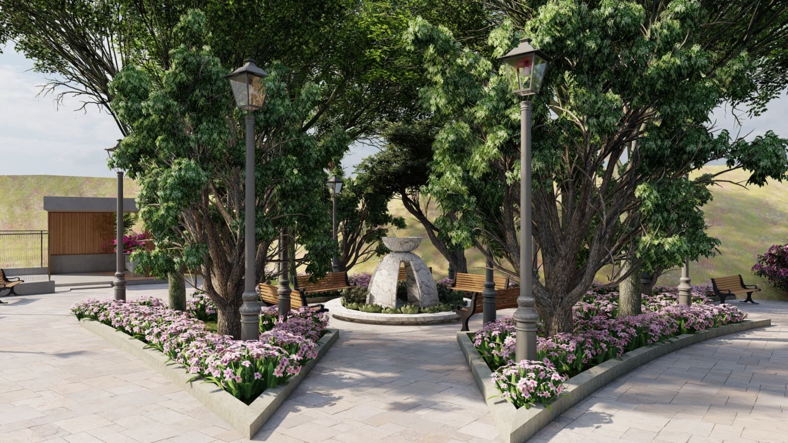 Jardim Getsemani - paisagem natural