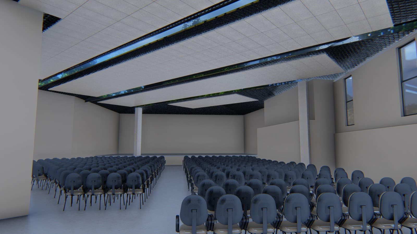 Infraestrutura do templo - planta e planejamento