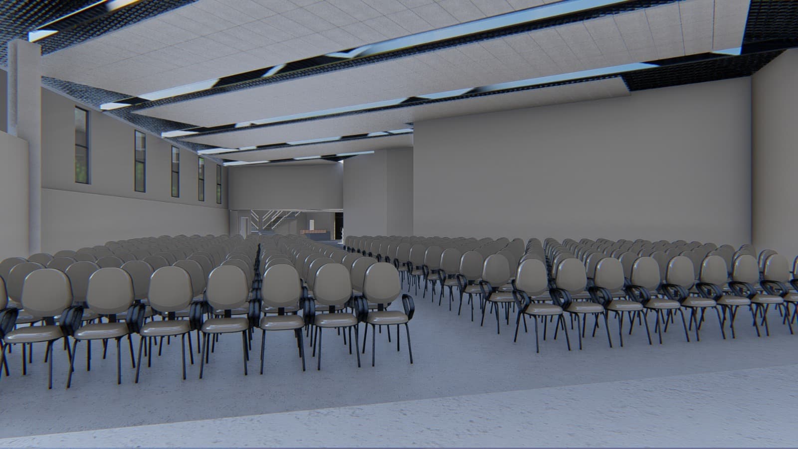 Infraestrutura do templo - estrutura externa